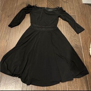 Black Off the shoulder dress